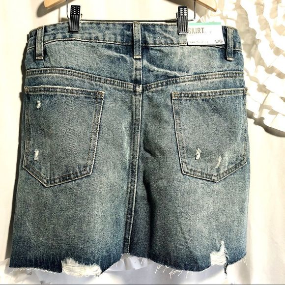 NWT SWS denim mini skirt - Picture 3 of 8